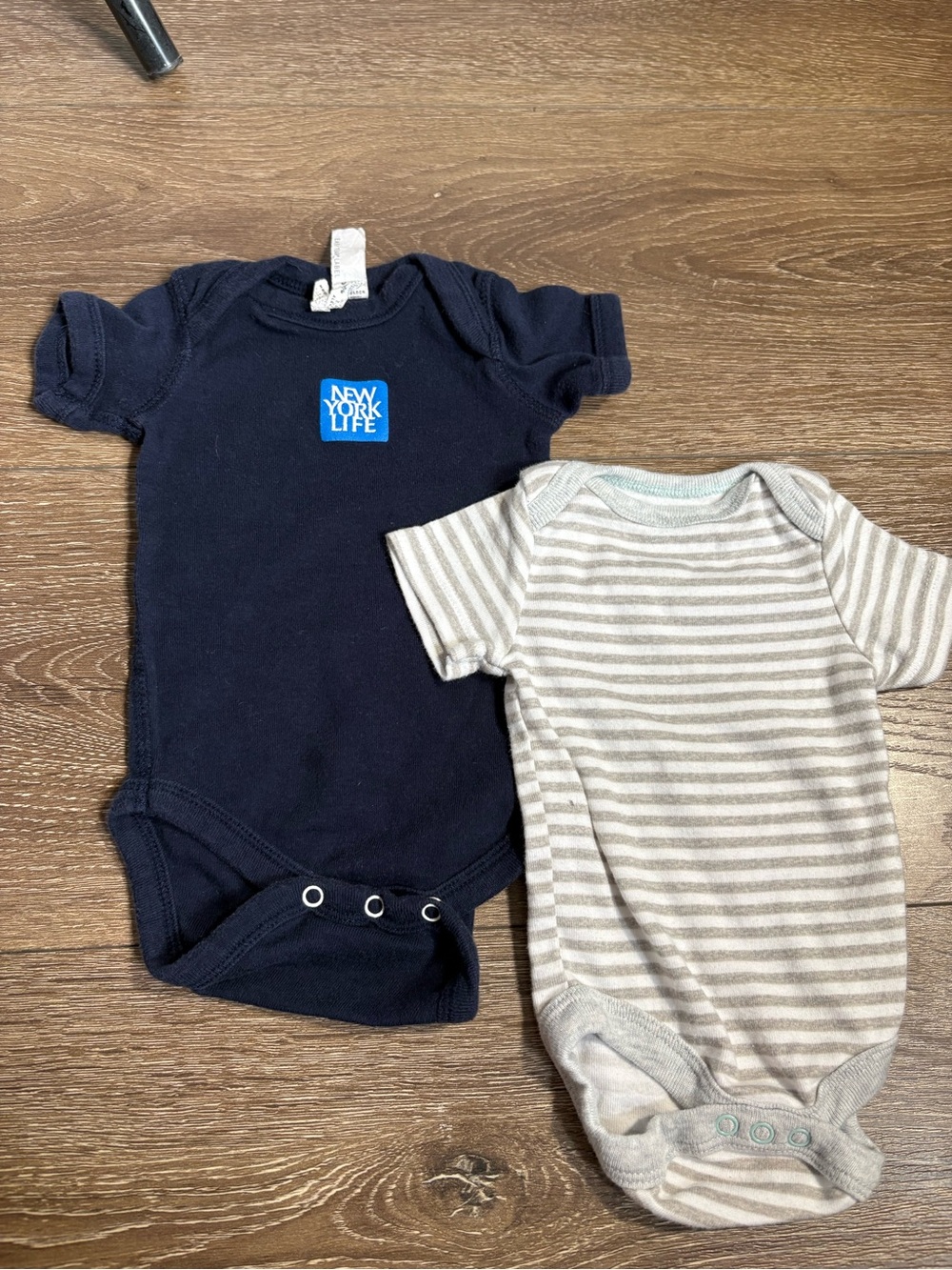 Newborn Baby Boy Bodysuit Bundle – 2 Piece – New York Life & Cloud Island